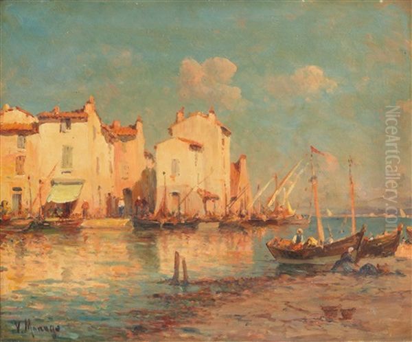 Port In The South Of France - view 1