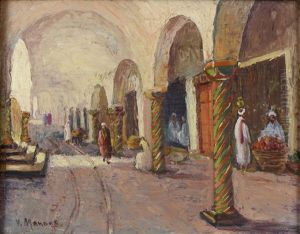 Vue De Tunis by Vincent Manago