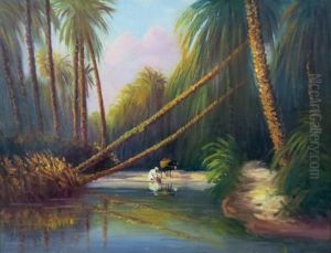 Halte Dans L'oasis by Vincent Manago