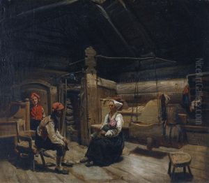 The Family by Nils Nilsen Bergslien