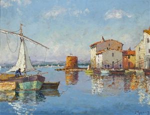 Martigues Am Mittelmeer by Vincent Manago