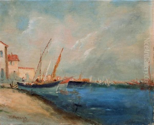 Un Port (les Martigues?) - view 1