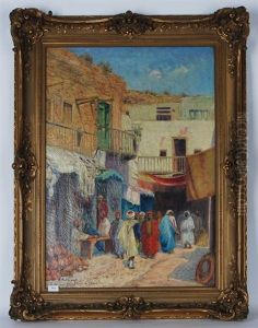 Tunisie, Une Rue A Sfax by Vincent Manago