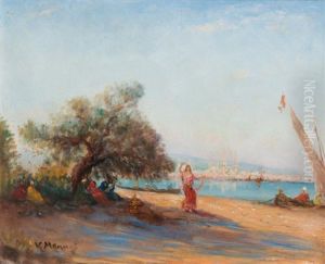 Danseuse Sur Le Bosphore, Istambul by Vincent Manago