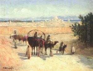 Caravane Sortant De Tunis by Vincent Manago