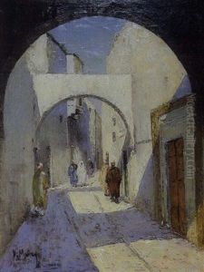Rue De La Medina A Tunis