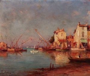 Im Hafen Von Martigues by Vincent Manago