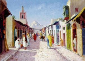 Ruelle Animee A Tunis