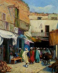 Ruelle Animee by Vincent Manago
