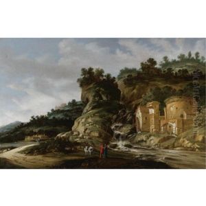 Hilly Landscape With Cincinnatus Being Called To Rome Hilly Landscape With Cincinnatus Being Called To Rome