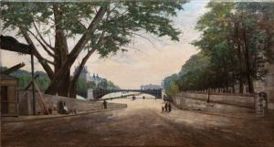 Vue Des Quais Du Louvre, Rive Gauche