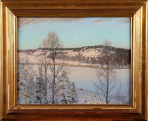 Signerad Och Daterad Alf.bergstrom by Alfred Bergstrom