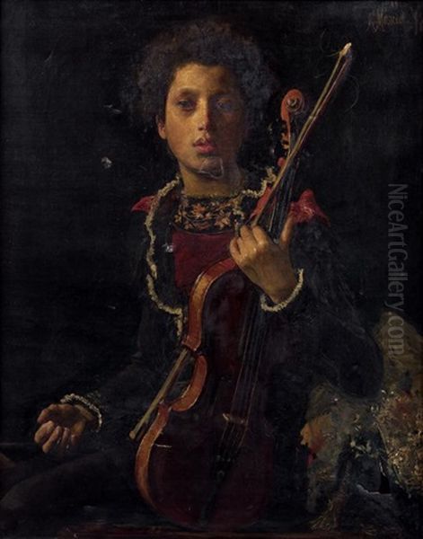 Un Jeune Violoniste - view 1