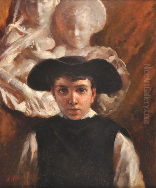 Retrato De Joven Monastico - view 1