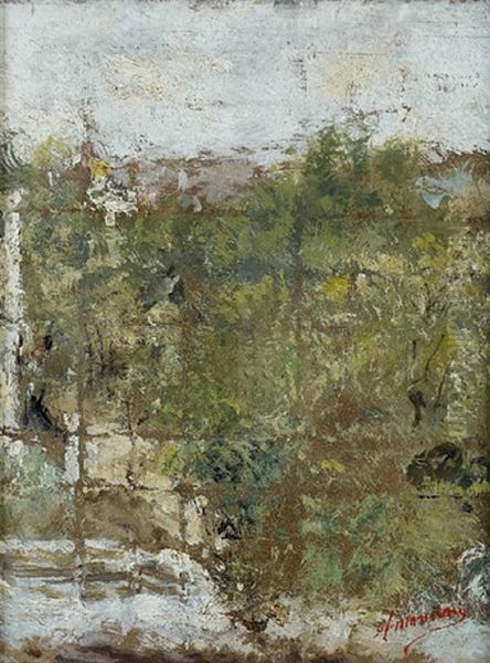 Veduta Dalla Finestra Dello Studio Di Antonio Mancini In Viale Liegi, Roma - view 1