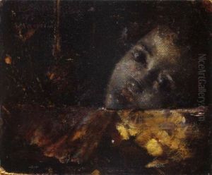 Scugnizzo, 1873 by Antonio Mancini