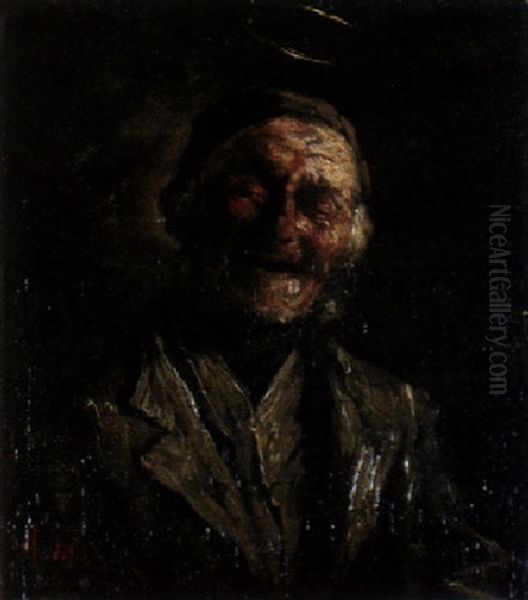 Portrait Eines Alten Bauern - view 1