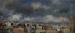 A View Of The Rooftops Of Naples