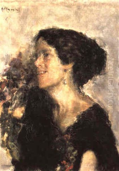 Donna Con Fiori - view 1
