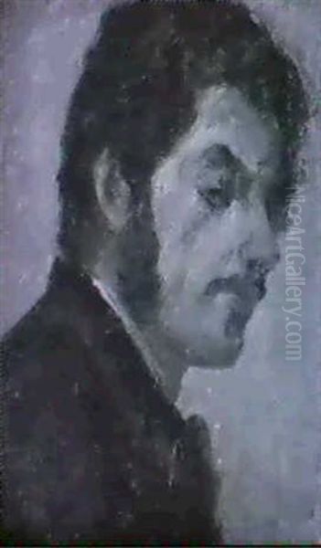 Portrait Eines Mannes Im Profil - view 1