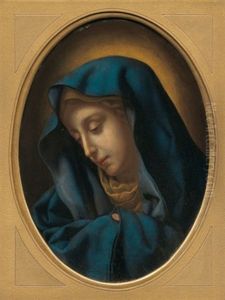 Der Schmerzensmann (+ Die Madonna; Pair) by Bartolommeo Mancini