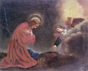 The Agony In The Garden by Bartolommeo Mancini