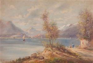 Landscape With Lake, Mou