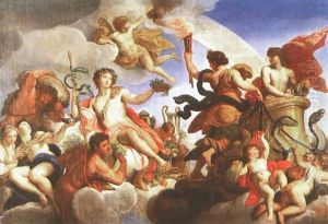 Le Triomphe De Bacchus by Francesco Mancini