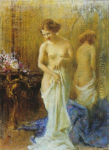 Nudo Allo Specchio by Francesco Longo Mancini