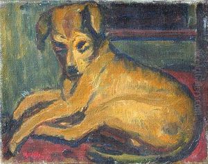 Le Chien by Efraim (Mandel) Mandelbaum