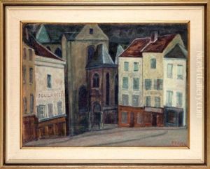 Widok Miejski by Efraim (Mandel) Mandelbaum
