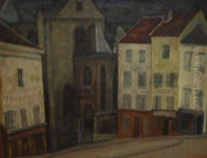 Vue De Paris by Efraim (Mandel) Mandelbaum