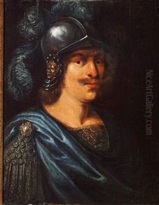 Man With A Helmet (a Nobleman Depicted As Mars?)