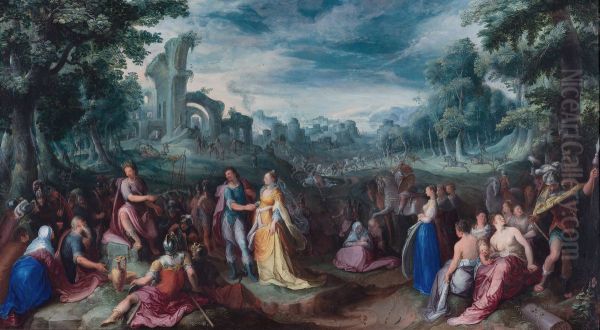 The Continence Of Scipio - view 1
