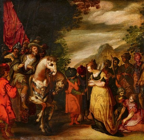 Jephthah And His Daughter - view 1