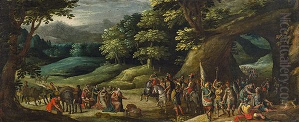 The Encounter Of David And Abigail - view 1