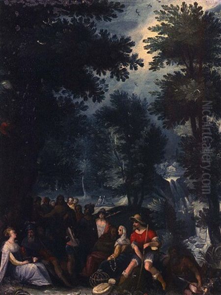 La Predication De Saint Jean Baptiste - view 1