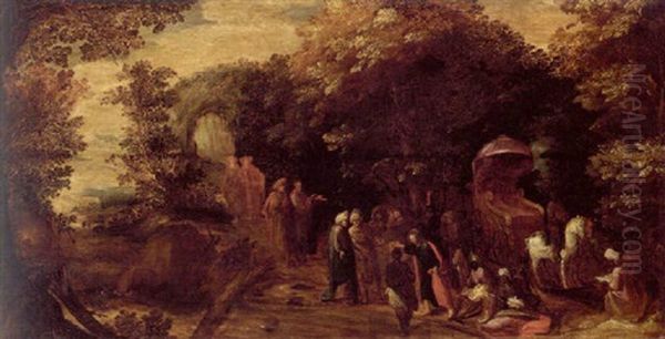 Saint Philip Baptizing The Eunuch - view 1