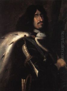 Portraet Af Frederik Iii I Harnisk Og Hermelin