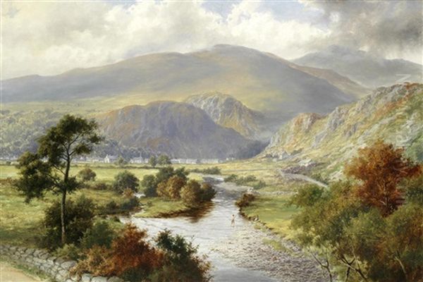 Beddgelert From The Road To Aberglaslyn - view 1