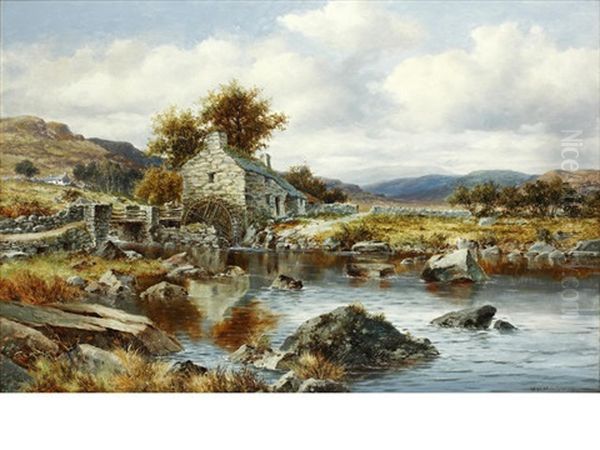 Old Mill Near Towy, North Wales - view 1