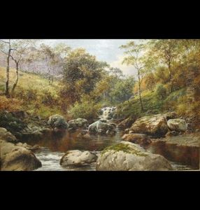 On The Cynfael, Festiniog, North Wales by William Henry Mander