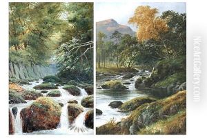 A River Landscape (+ Another; Pair) A River Landscape (+ Another; Pair)