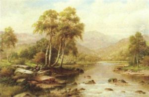 A Glen On The Llugwy Near Capel Curig