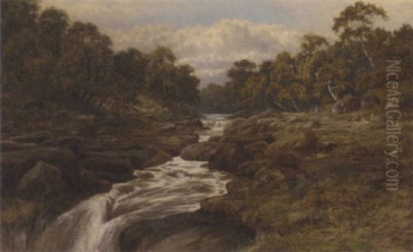 The Strid, On The Wharfe - view 1