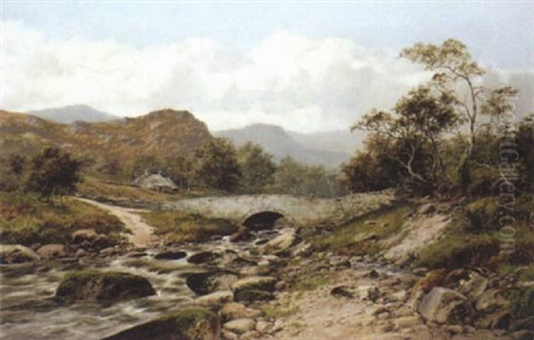 Scene At Penmechno, Near Bettws-y-coed - view 1