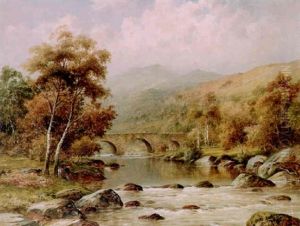 An Old Bridge On The Llugwy Near Bettws-y-coed, North Wales