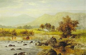 Untitled (house By River) by William Henry Mander