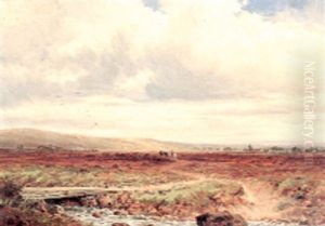 Crossing The Moor by William Henry Mander