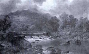 On The Llugwy Near Bettws-y-coed On The Llugwy Near Bettws-y-coed